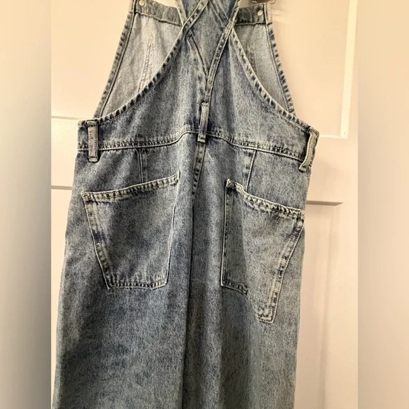 New We The Free Ziggy Denim Overalls in color Blue Moon - Picture 8 of 8